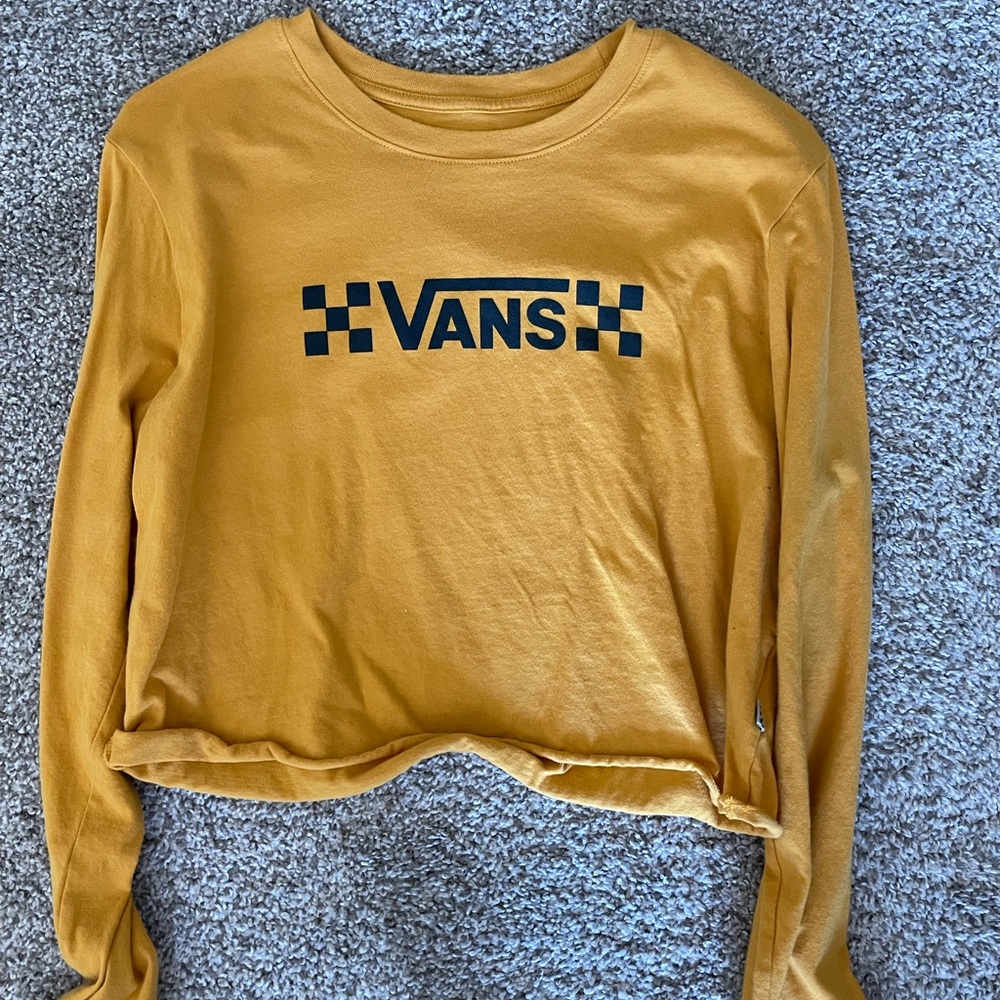 Vans cropped long sleeve